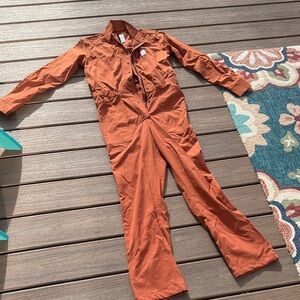 Topo Designs Rust Jumpsuit